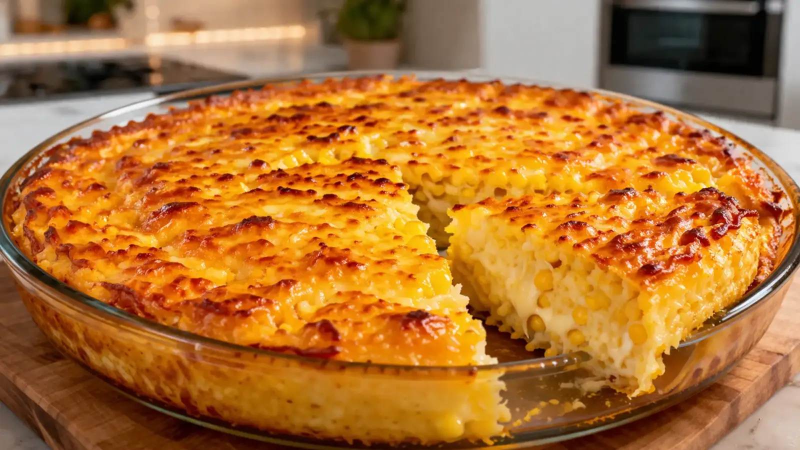 Фото блюда: Чипа гуасу кукурузная запеканка с сыром, рецепт с фото