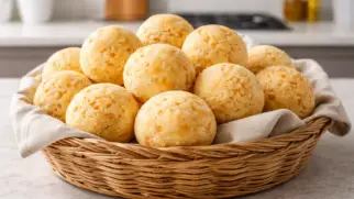 Фото рецепта: Чипа сырные булочки из маниоки