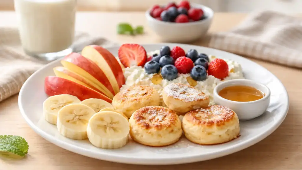 Полезные перекусы для детей дома