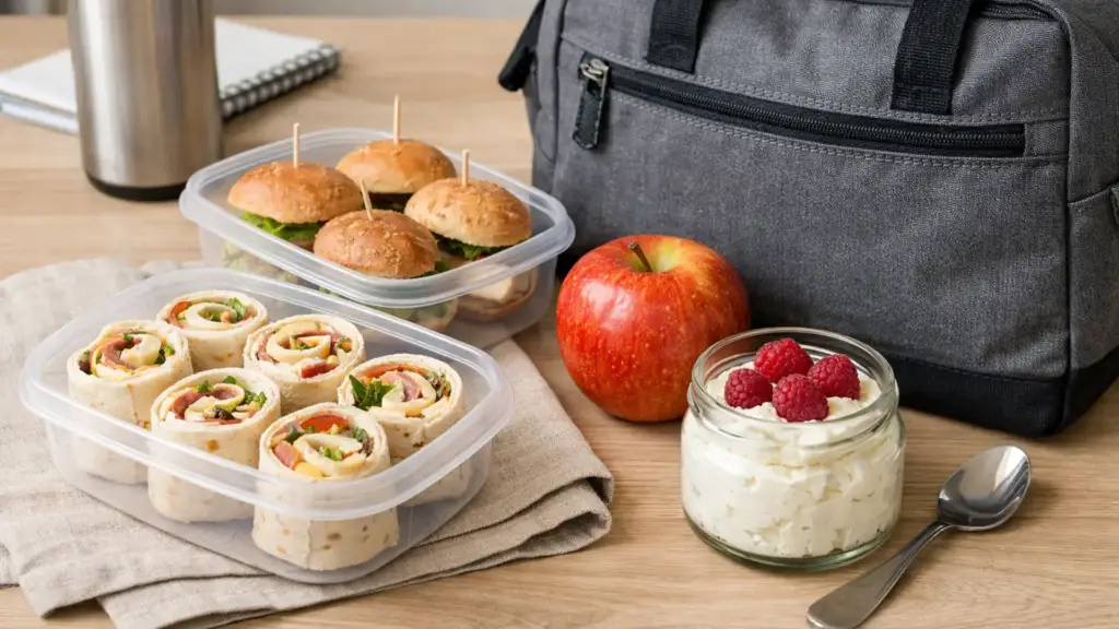 Перекус который удобно брать с собой на работу или в школу
