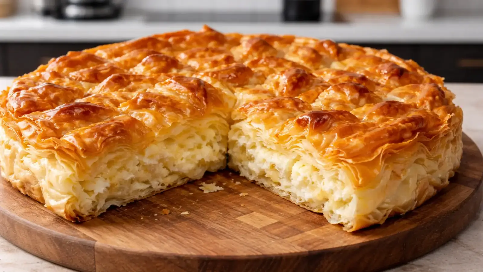 Фото блюда: Гибаница пирог с сыром, рецепт с фото