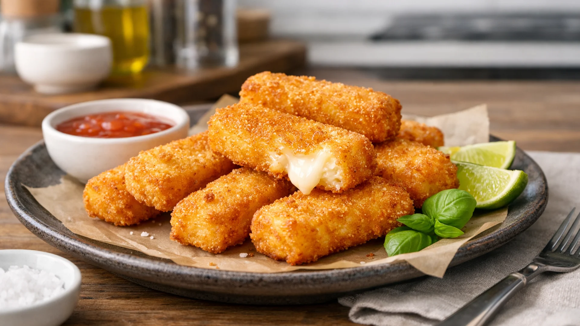 Фото блюда: Кесо фрито жареный сыр