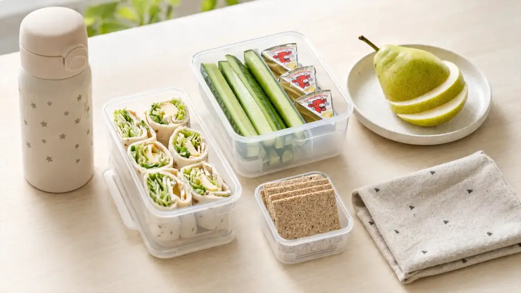 Что удобно положить ребёнку с собой на перекус