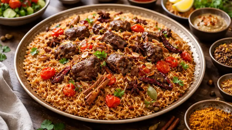 Фото блюда: Мачбус рис с мясом и пряностями по оманскому рецепту