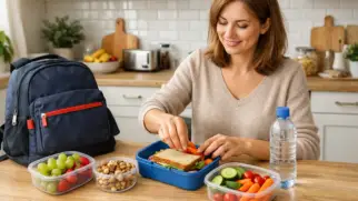 Обложка статьи: Рацион школьника: полезные продукты и удобные перекусы