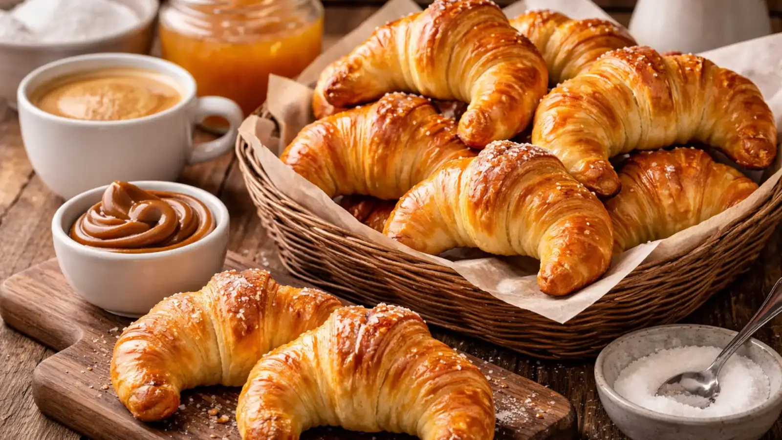 Фото блюда: Медиалунас: аргентинские круассаны с легкой сладостью, рецепт с фото