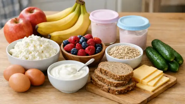 Продукты, которые подходят для полдника ребёнка