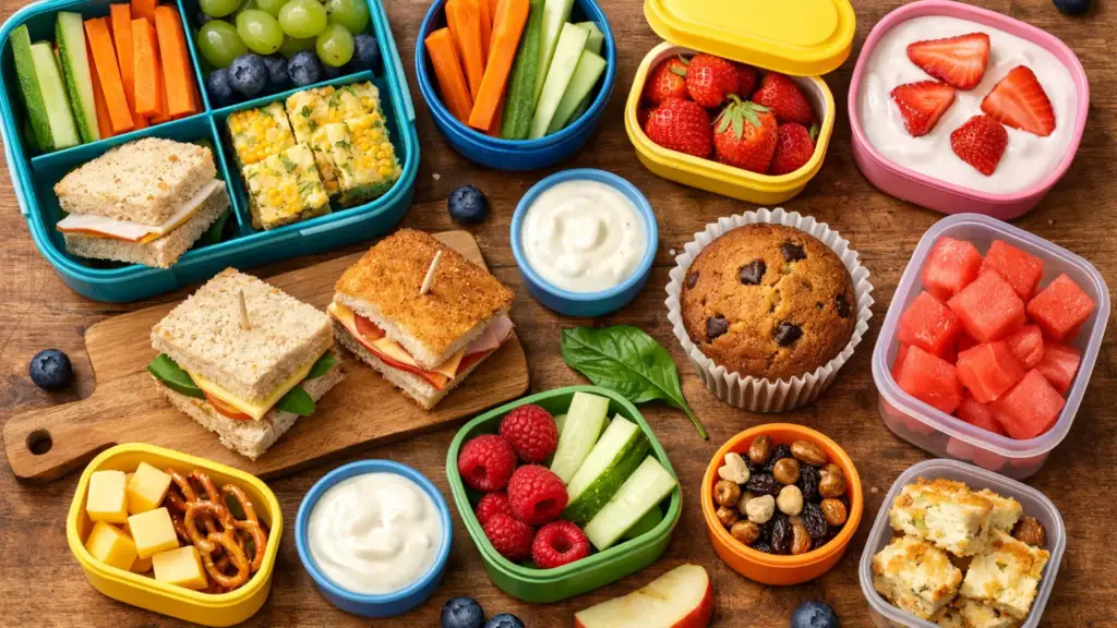 Идеи детских перекусов на каждый день