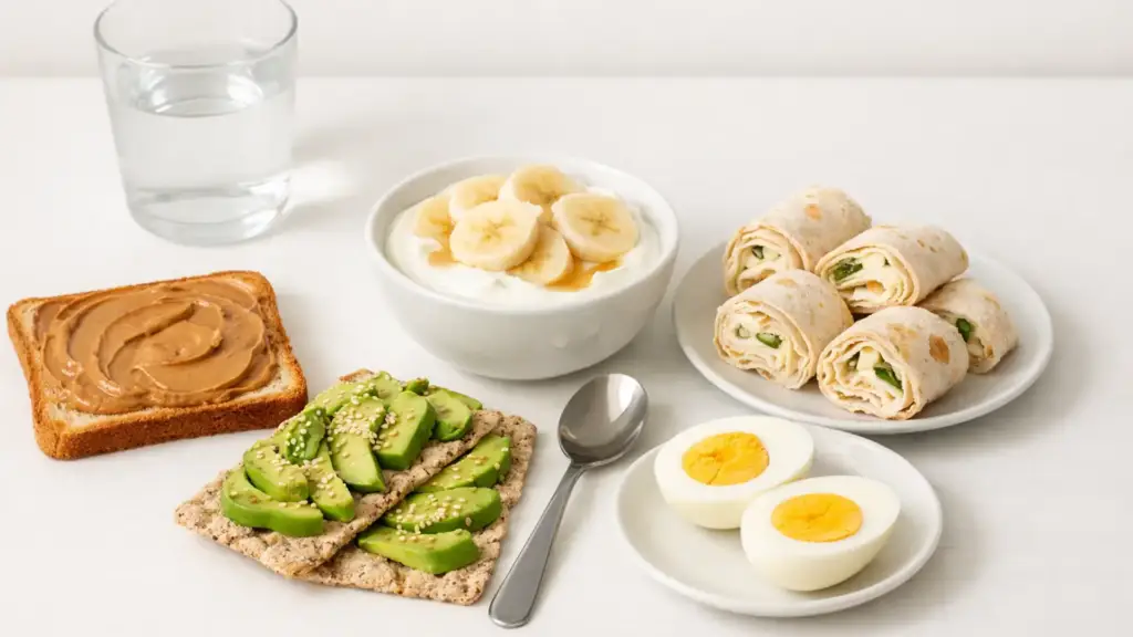 Быстрый перекус за 5 минут в домашних условиях