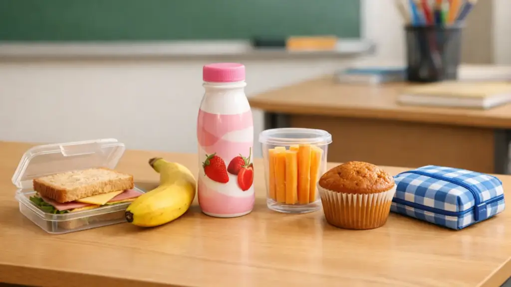 Готовые идеи перекусов в школу для ребёнка