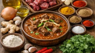 Фото рецепта: Нихари из говядины с густым пряным соусом по пакистанскому рецепту