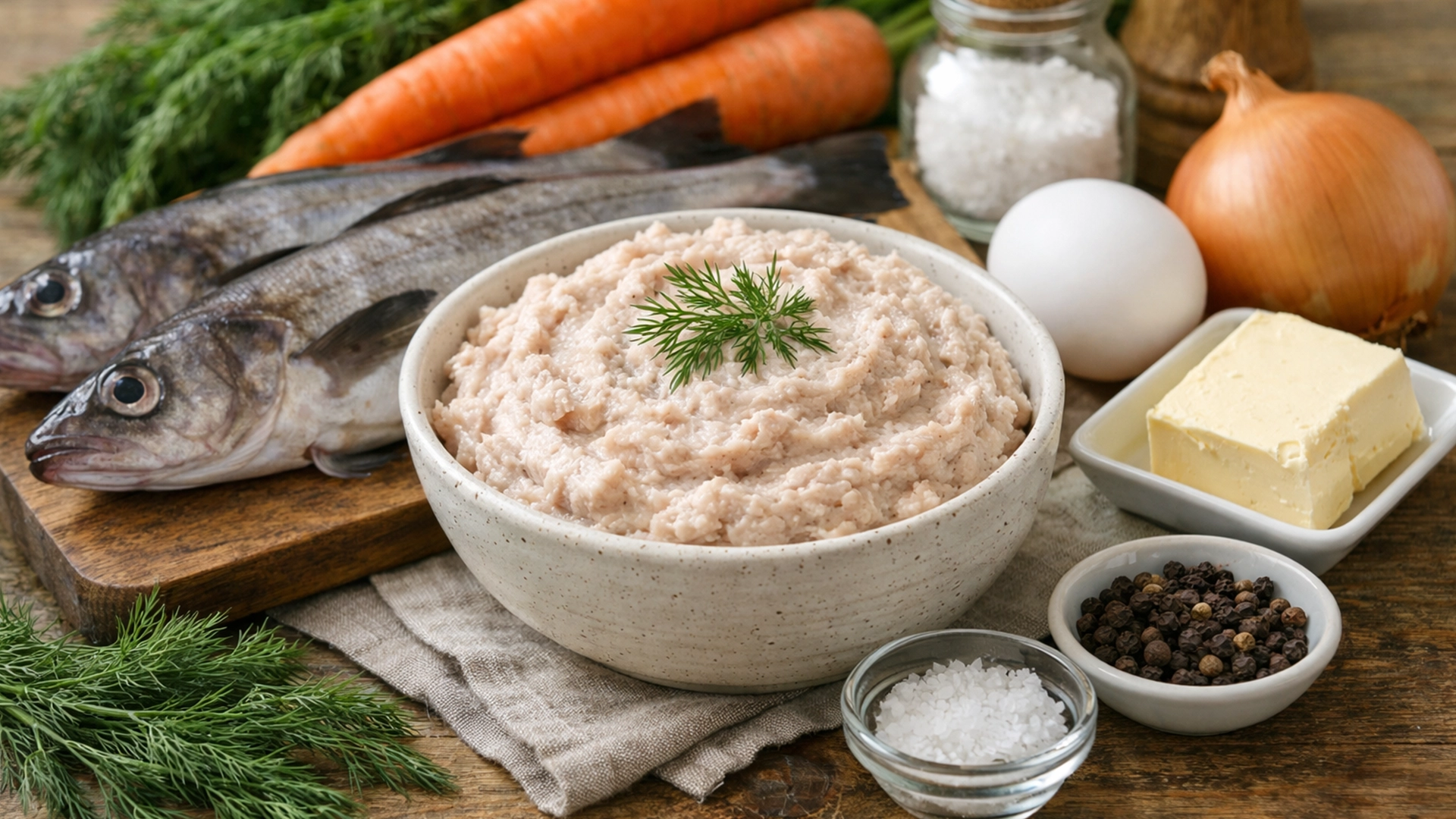 Фото блюда: Паштет из минтая с морковью и сливочным маслом нежной текстуры