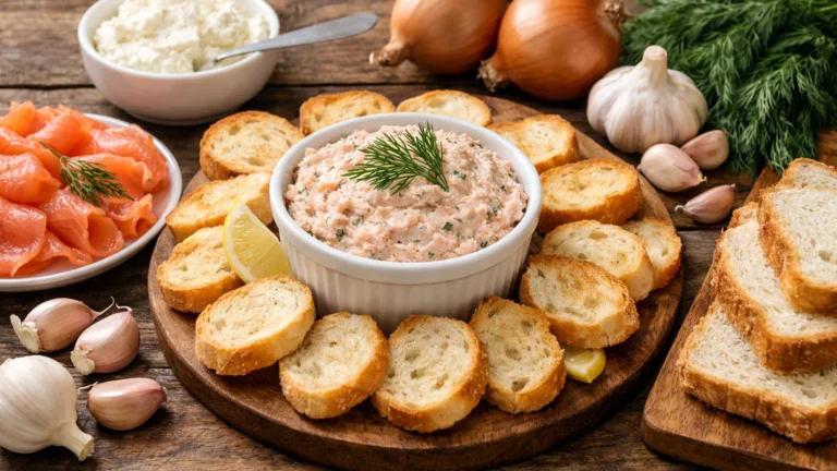 Фото блюда: Паштет из лосося с творожным сыром нежный сливочный вариант