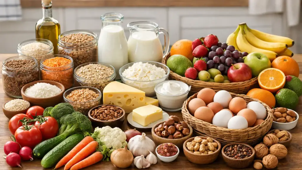 основные продукты для рациона школьника на каждый день