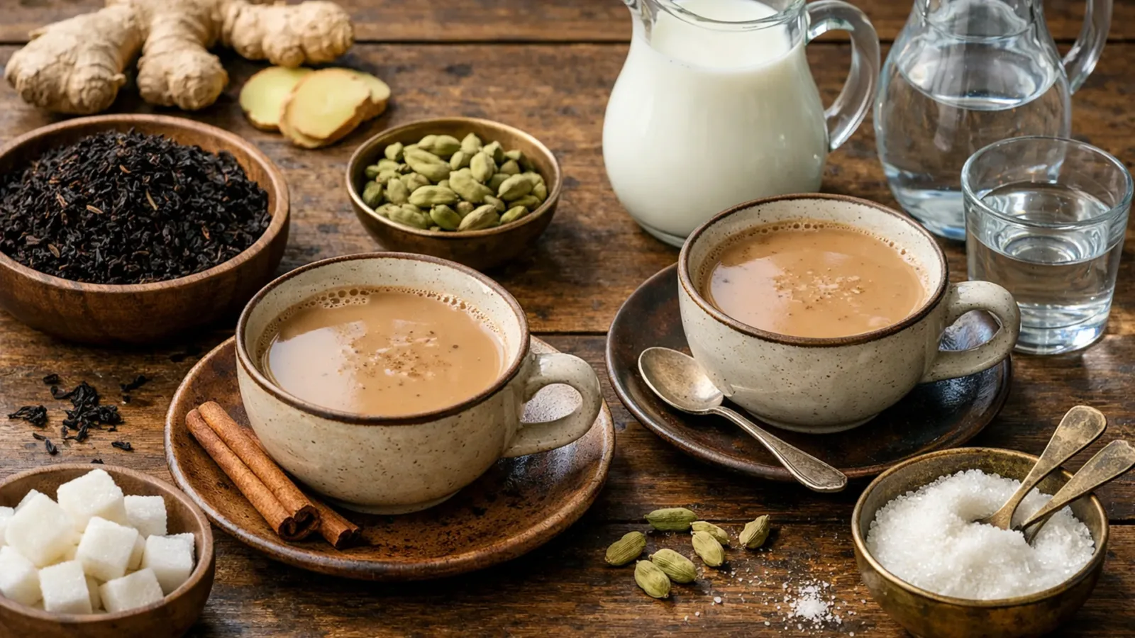 Фото блюда: Кенийский чай с молоком и специями с насыщенным ароматом, рецепт с фото