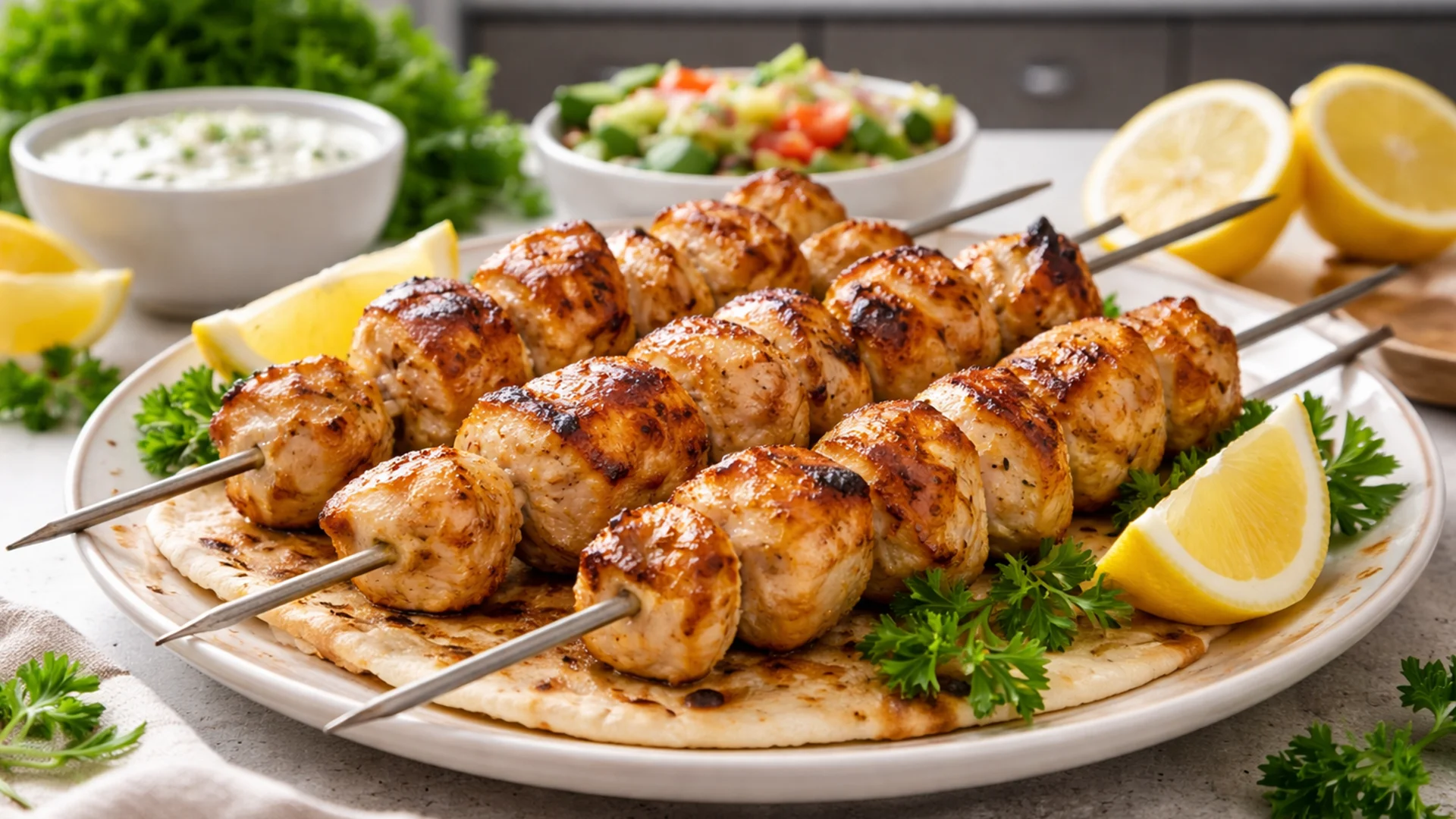 Фото блюда: Шиш таук курица на шампурах