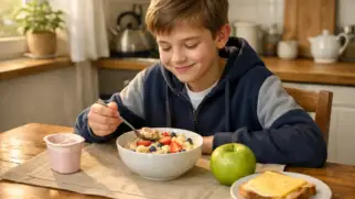 Обложка статьи: Полезные продукты для школьника: список на каждый день