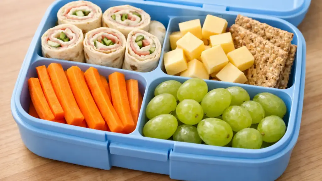 Удобные продукты для школьного ланчбокса
