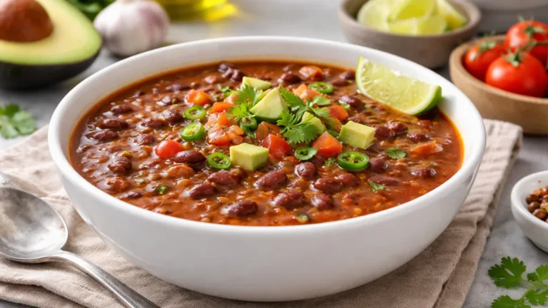 Фото блюда: Сопа де фрихолес фасолевый суп