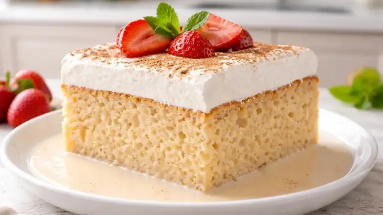 Фото блюда: Трес лечес молочный десерт