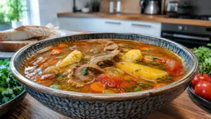 Фото блюда: Чорба суп с мясом и овощами по туркменски насыщенный