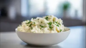 Фото блюда: Картофельное пюре с петрушкой и сливочным маслом