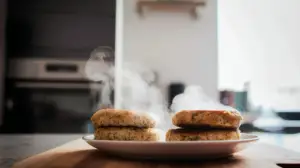Фото блюда: Льняные котлеты куриные с льняной мукой