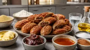 Фото блюда: Макруд финиковое печенье с медом и хрустящей корочкой