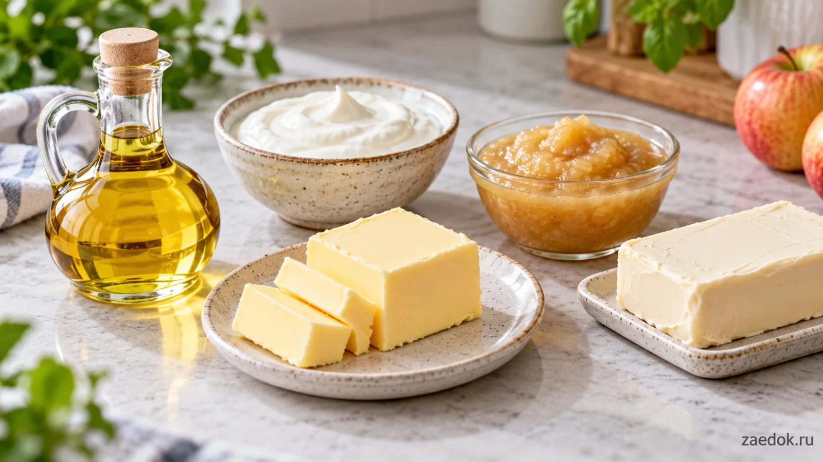 Сливочное масло и продукты для его замены